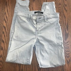 J brand super skinny limestone 27
